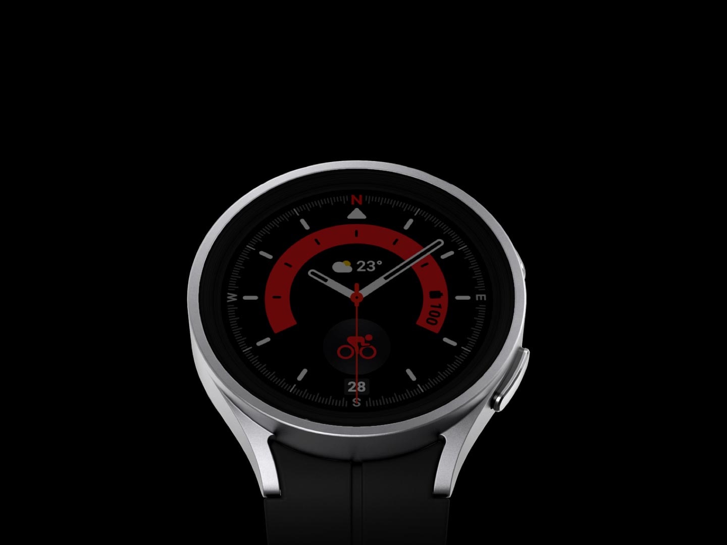 Умные часы Samsung Galaxy Watch5 Pro Wi-Fi NFC, серый титан 16