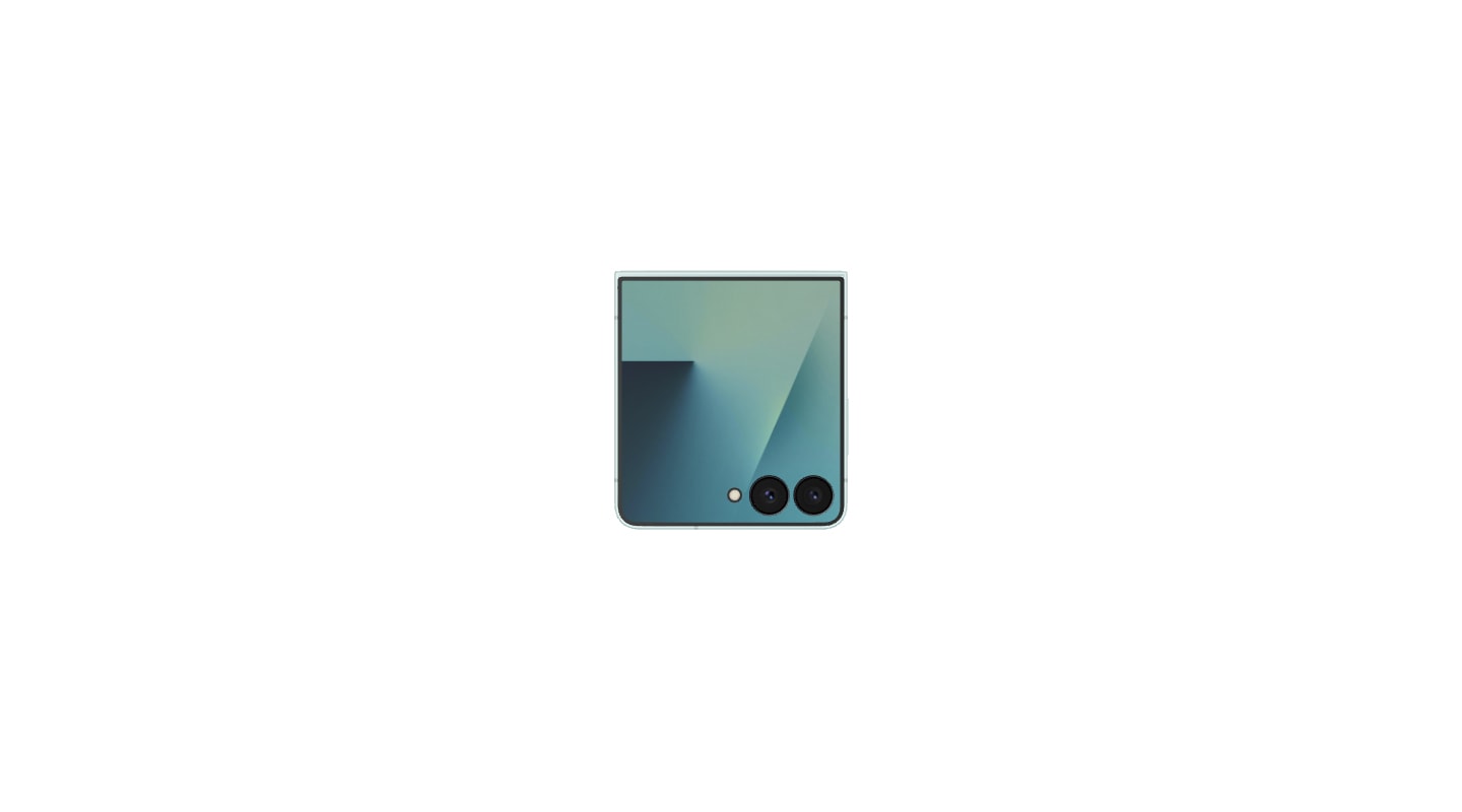 Galaxy Z Flip7 لون نعناعي