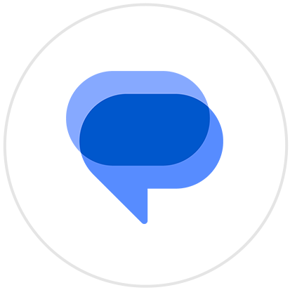 Google Messages 앱의 아이콘입니다.