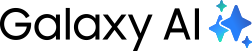 Galaxy AI 로고입니다.