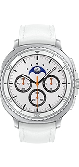 갤럭시 워치8 클래식 46mm 화이트 제품 뒷면