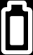 Icon showing a full battery.