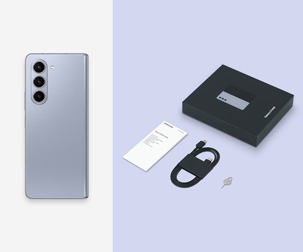 Samsung Galaxy Z Fold5 本体 ホワイト＋箱（韓国版） Samsung Galaxy