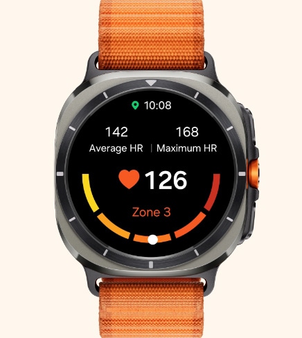 Orange smartwatch samsung online