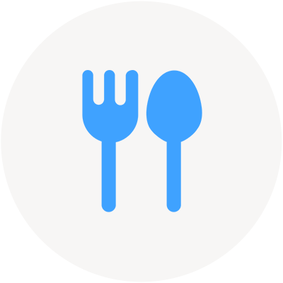 Various Samsung Health tracking icons arranged in an arc, representing Heart, Food, Exercise, Stress, Sleep, highlighting the availability of diverse health tracking for improved wellness.