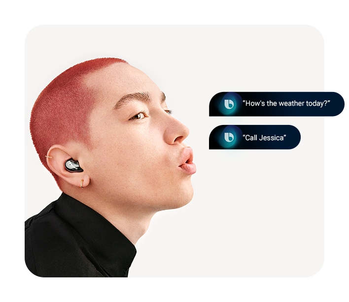 Samsung Galaxy Buds Live - Ecouteurs sans fil avec micro -  intra-auriculaire - Bluetooth - Suppresseur de bruit actif - noir mystique  (SM-R180NZKAXAC), Microphones