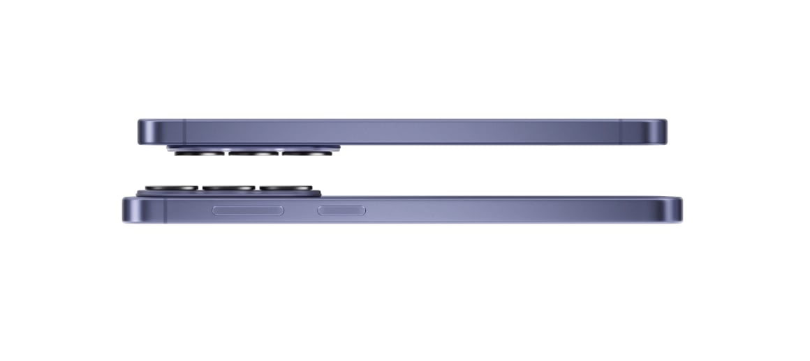 Galaxy S26 y S26+ de perfil