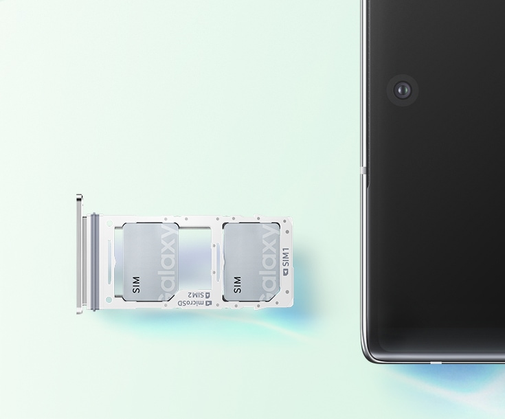 Galaxy Note 10+ có 2 dòng 1 SIM và 2 SIM