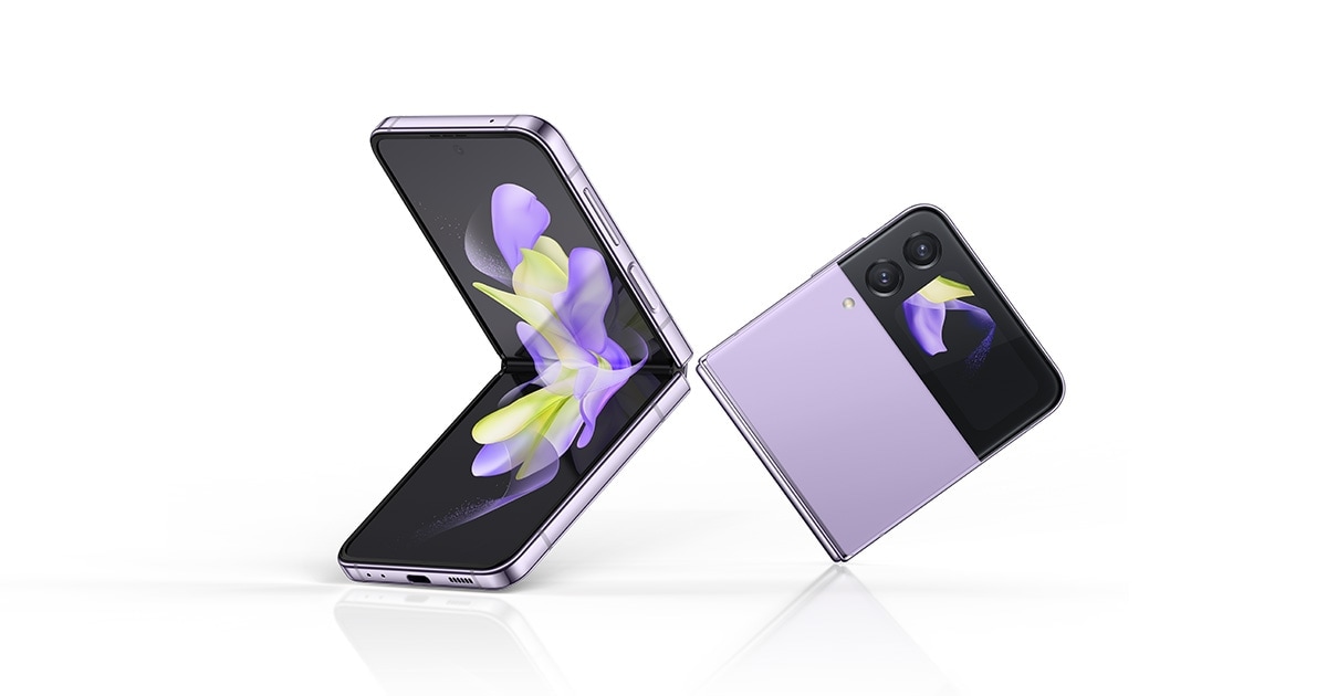 Samsung Galaxy Z Flip4 5G là chiếc điện thoại đột phá, kết hợp giữa công nghệ và thẩm mỹ. Thiết kế gập dạng chữ nhật, màn hình đa điểm, 5G siêu nhanh, đây là lựa chọn hoàn hảo cho những người yêu công nghệ và lối sống hiện đại. Hãy xem các hình ảnh về chiếc điện thoại tuyệt vời này để thấy sự khác biệt!