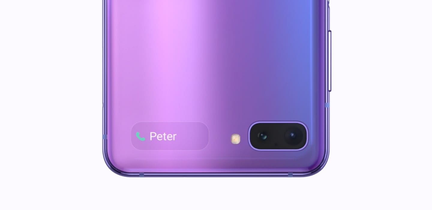 Samsung Galaxy Z Flip (Dual Sim) 256GB Mirror Purple
